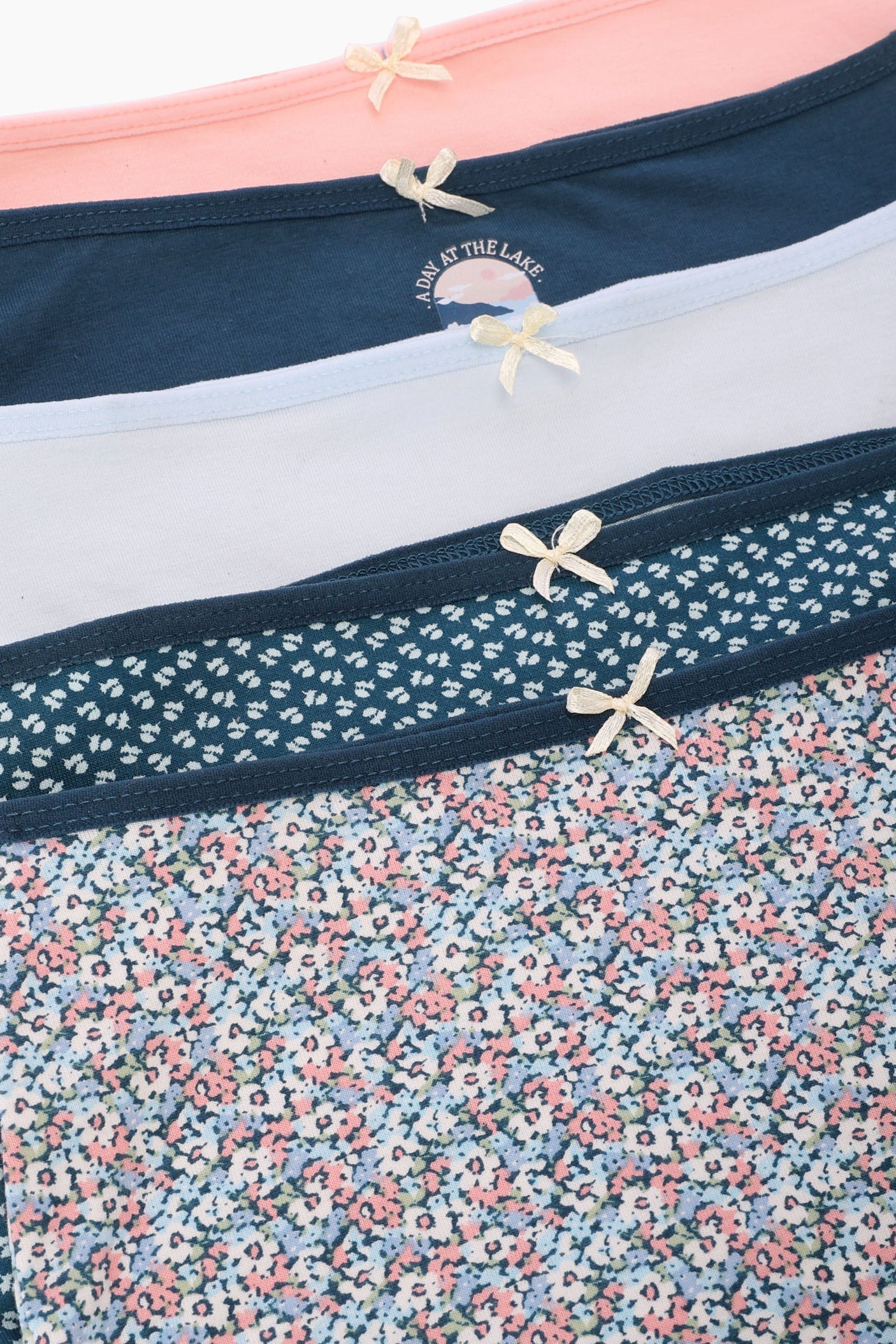 كارينا - عبوة من 5 سراويل داخلية كاملة ملونة