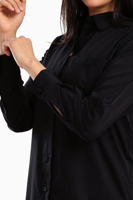 Carina - Cotton Button-Down Shirt