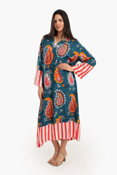 Carina - Colored Viscose Abaya