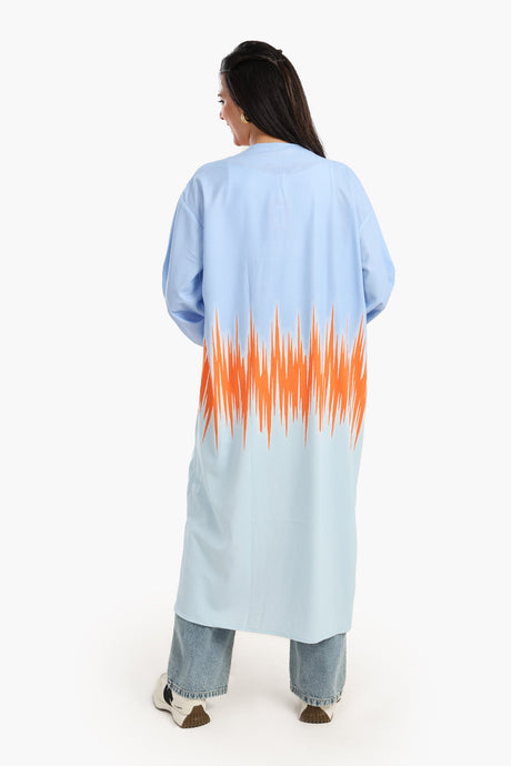 Carina - Color Block Midi Kimono