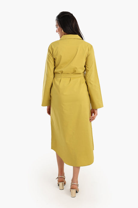 Carina - Classic Poplin Shirt Dress