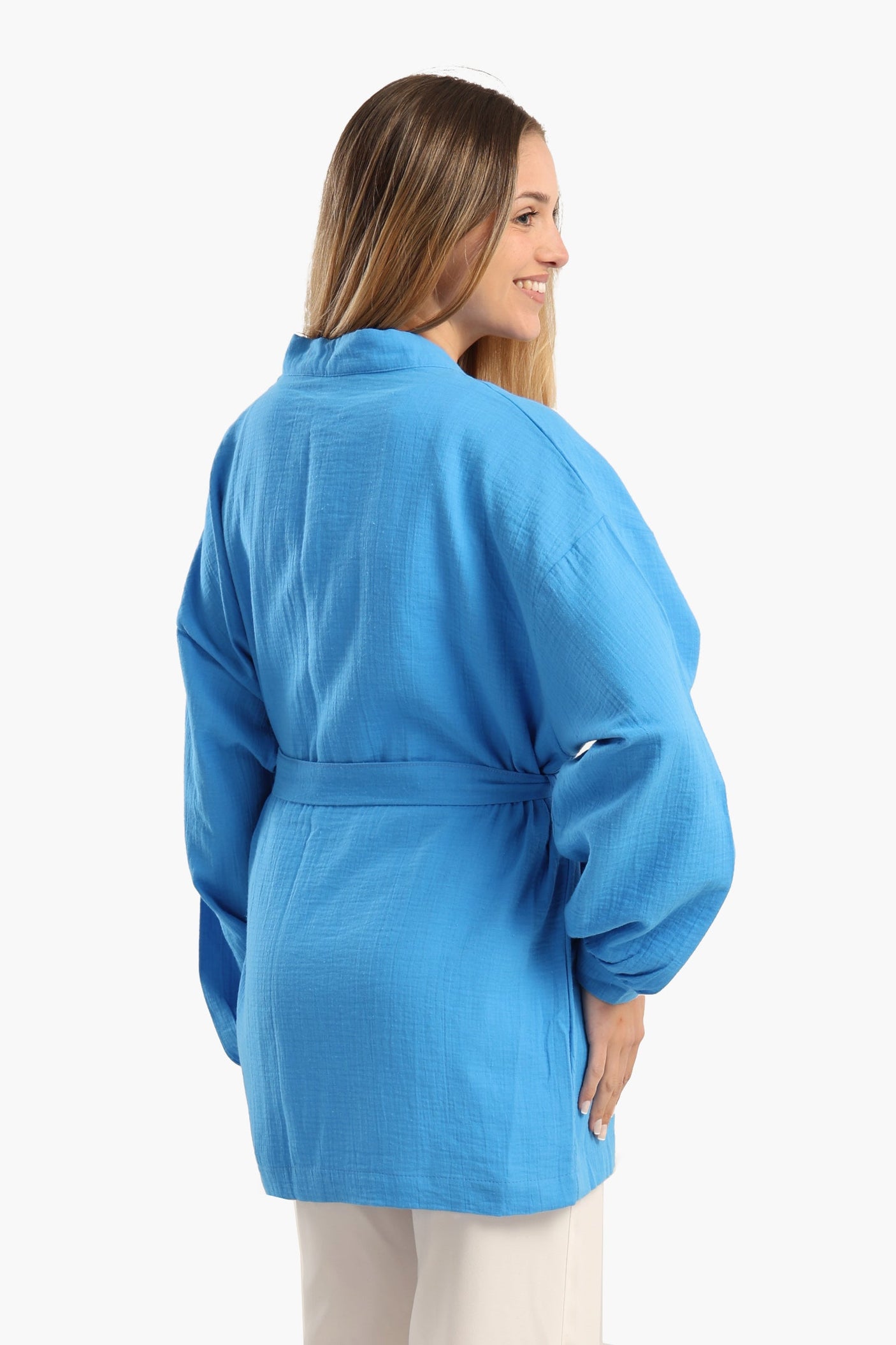 Carina - Tencel Open Front Cardigan