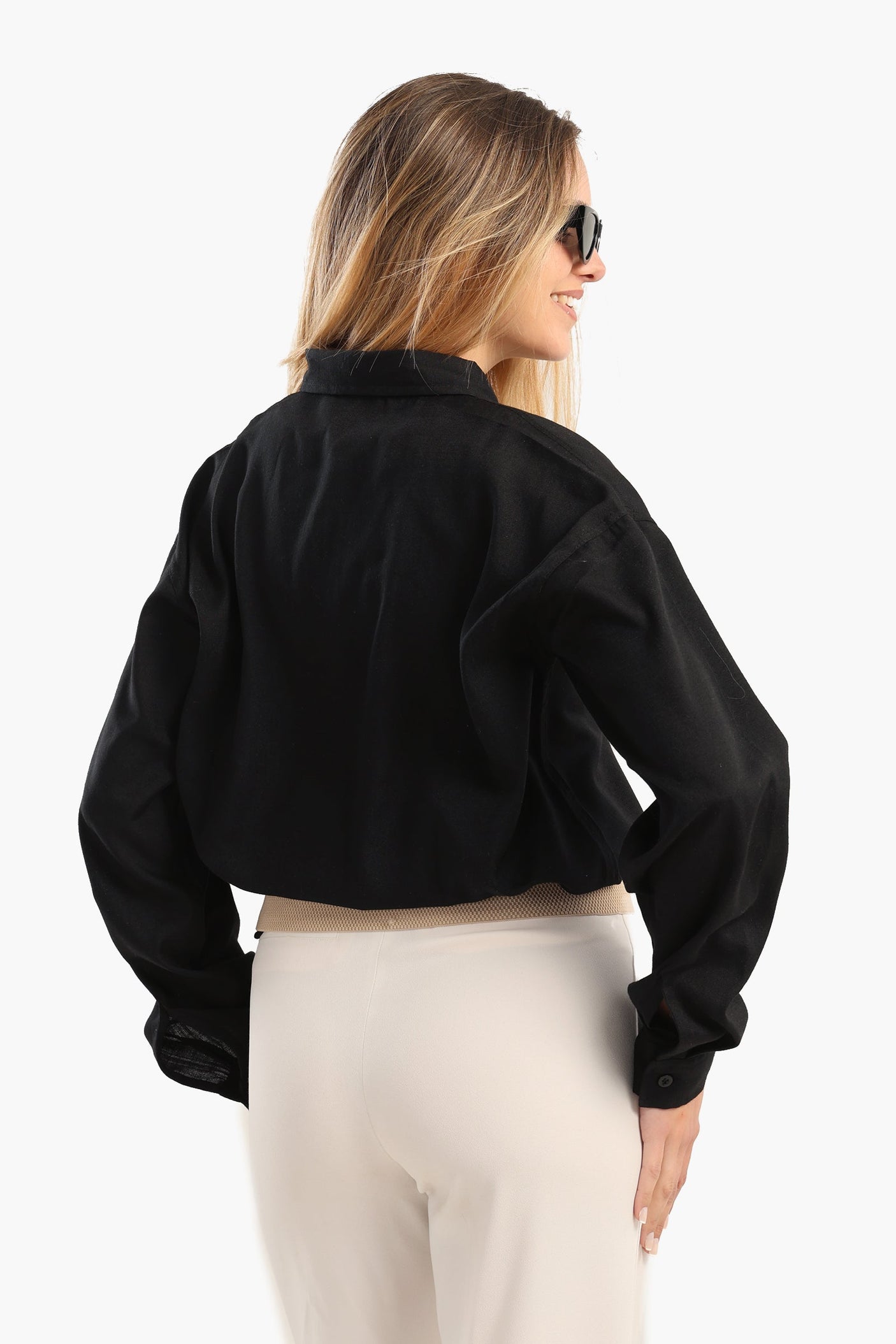 كارينا - قميص فوال سادة