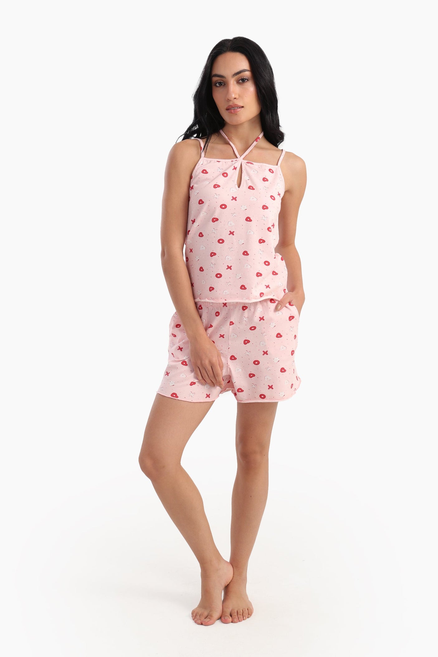 Carina - Sleeveless Cotton Nightgown