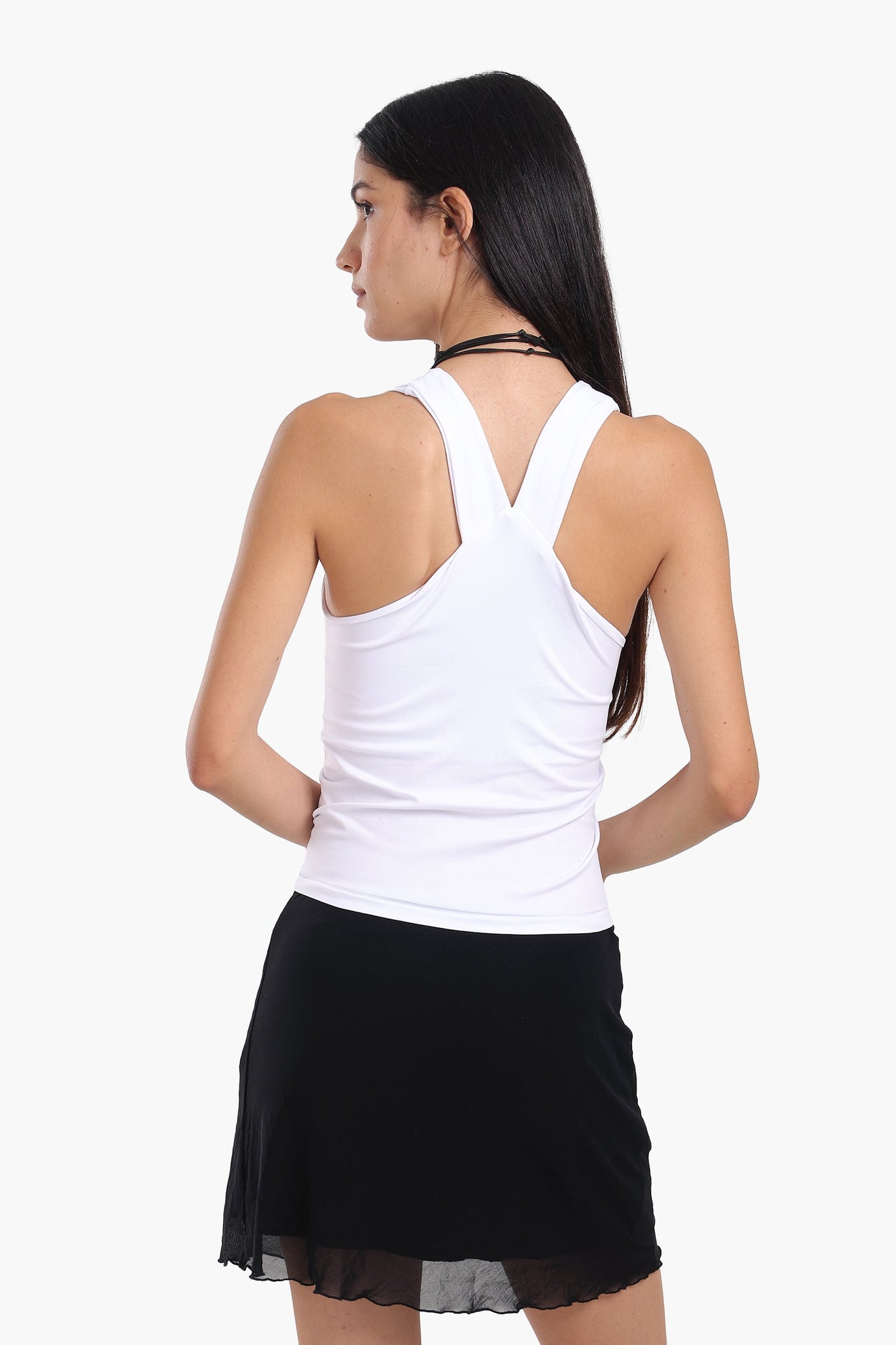 Carina - Slim Fit Round Neck Top