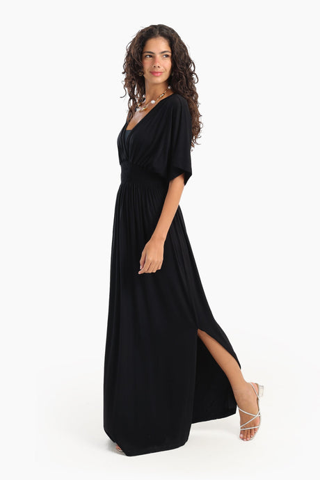 Carina - Comfy Nightgown With Side Slits