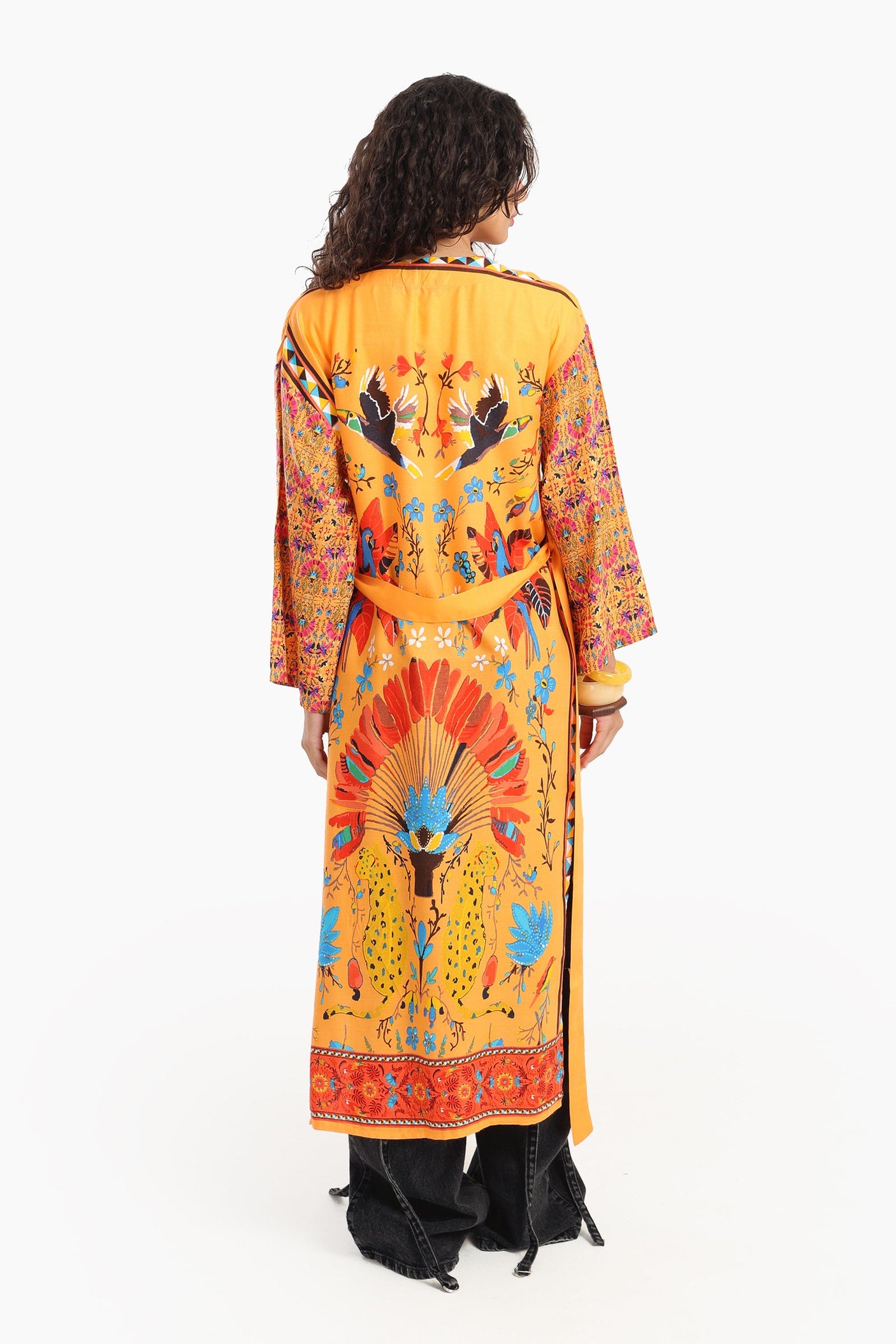 Carina - Chic Printed Colored Kimono