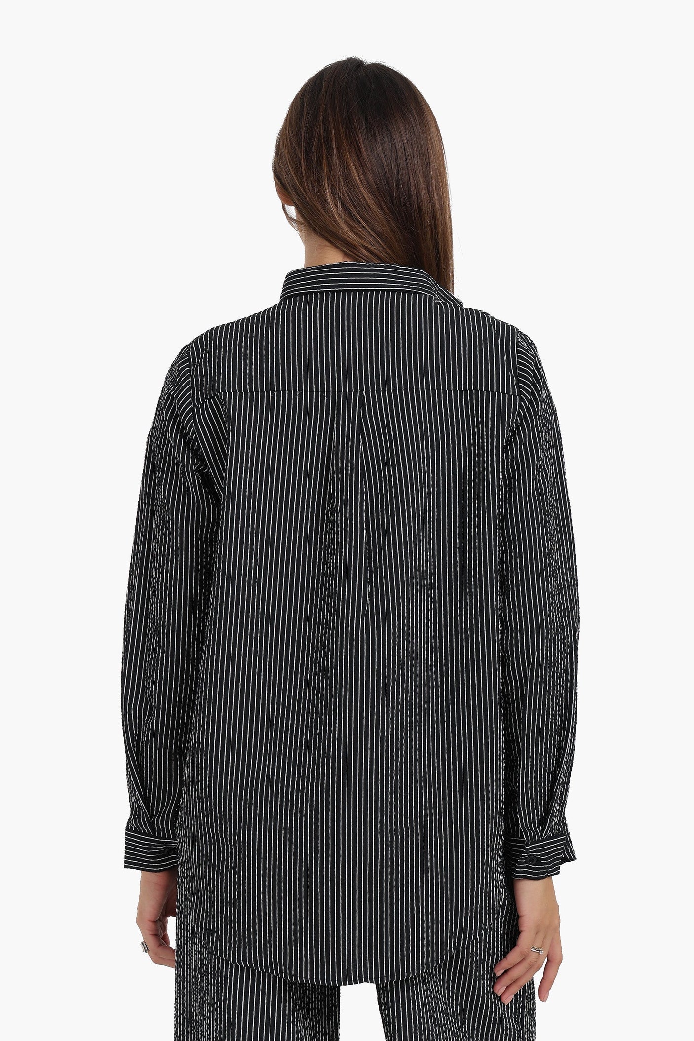 كارينا - قميص مخطط بأكمام طويلة