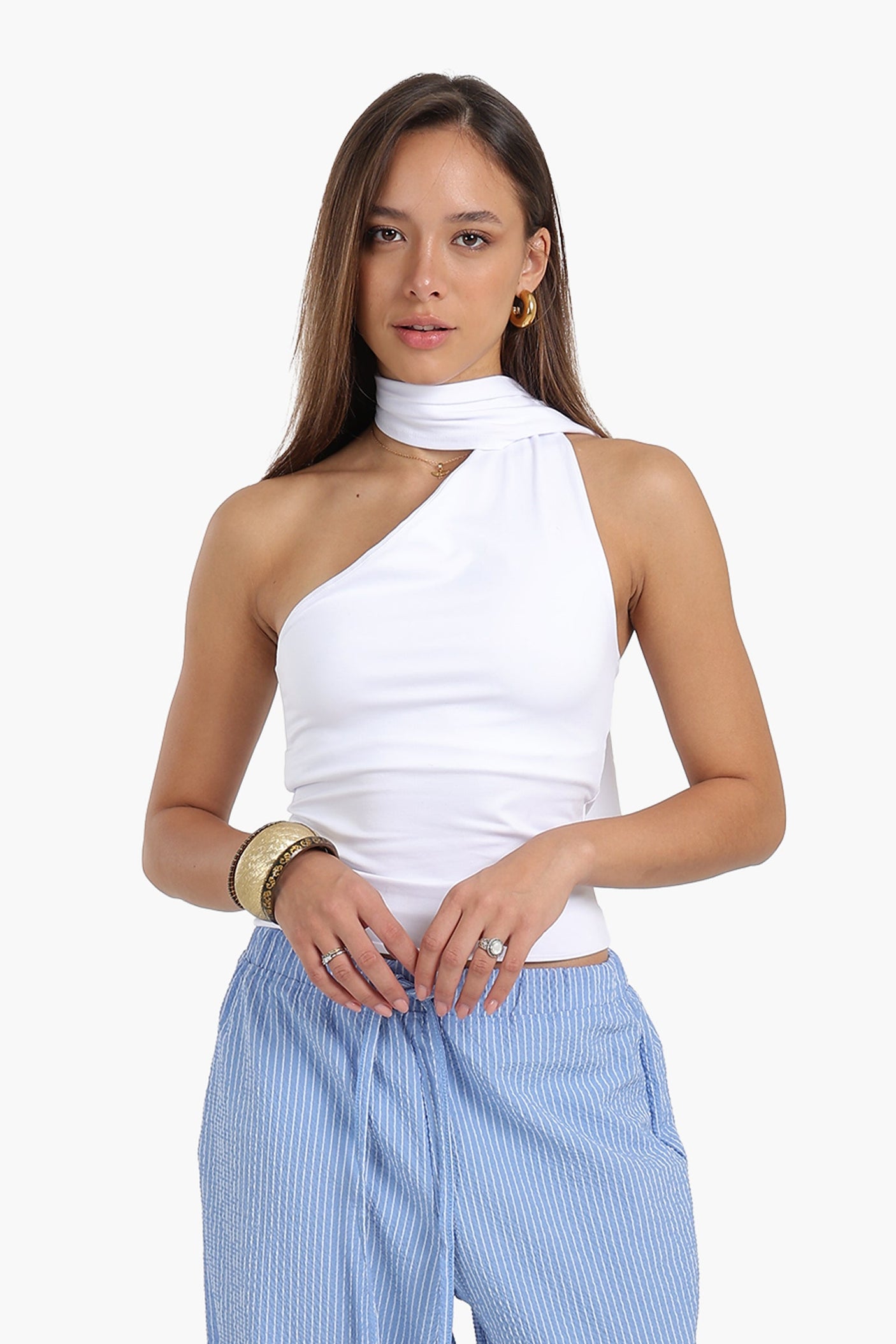 كارينا - قميص SculptFlex المصنوع من الألياف الدقيقة بدون درزات