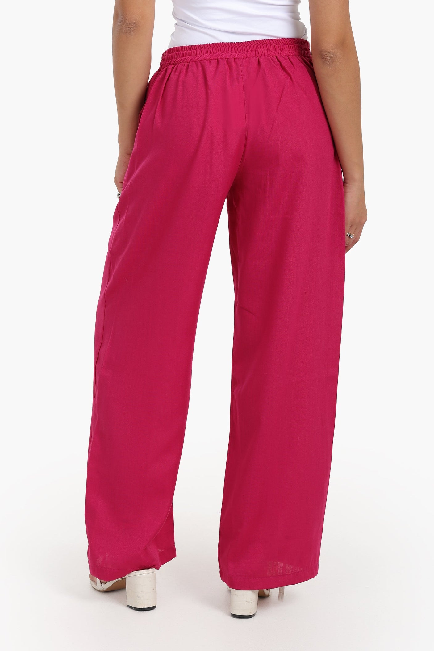 كارينا - بنطلون أنيق واسع الساق