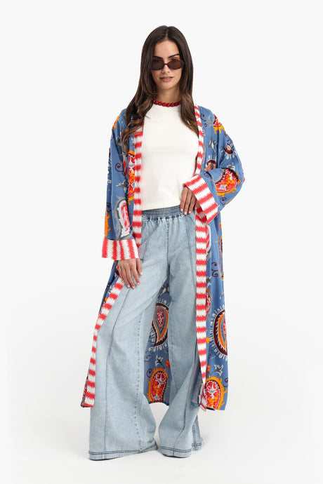 Carina - Colored Viscose Kimono