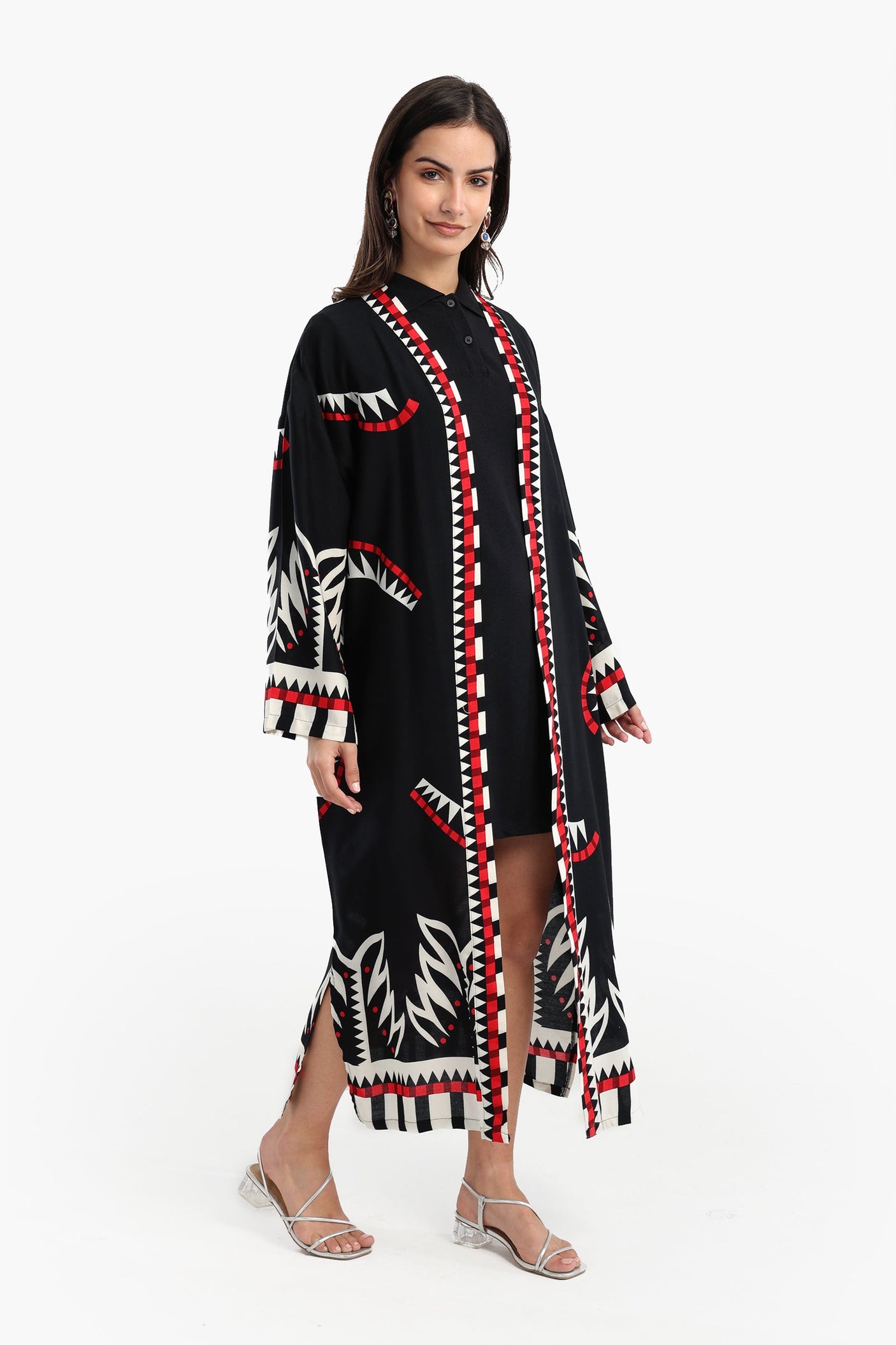 Carina - Tribal Printed Kimono