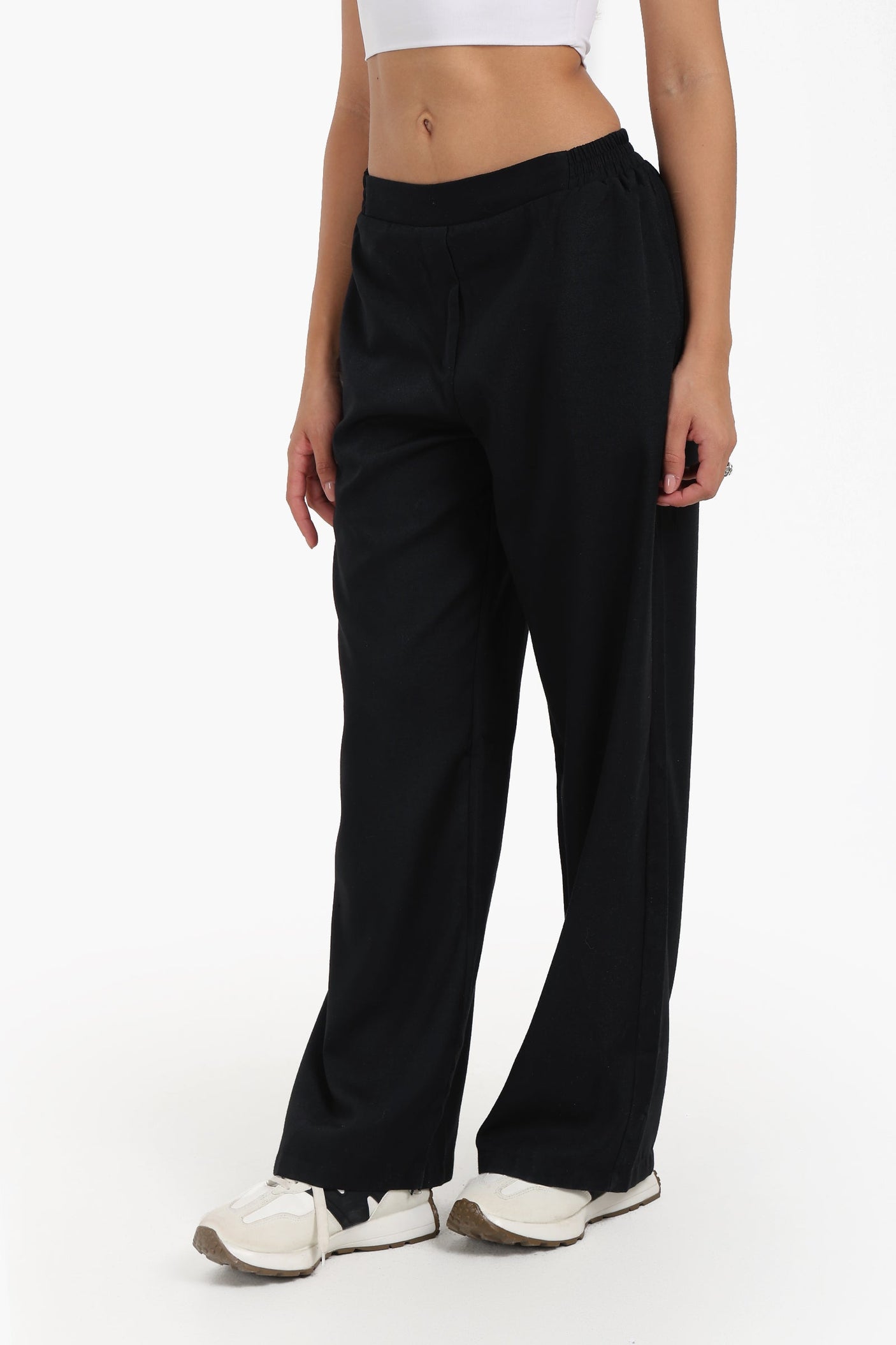 كارينا - بنطلون أنيق واسع الساق
