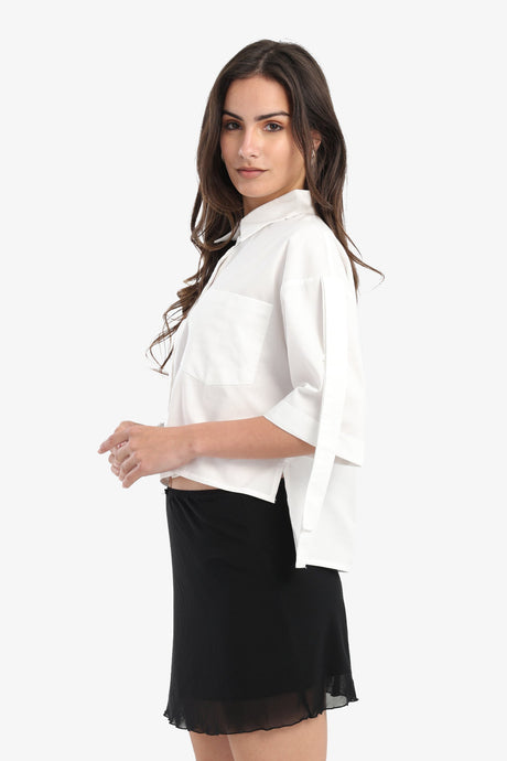 Carina - Classic Cotton Shirt