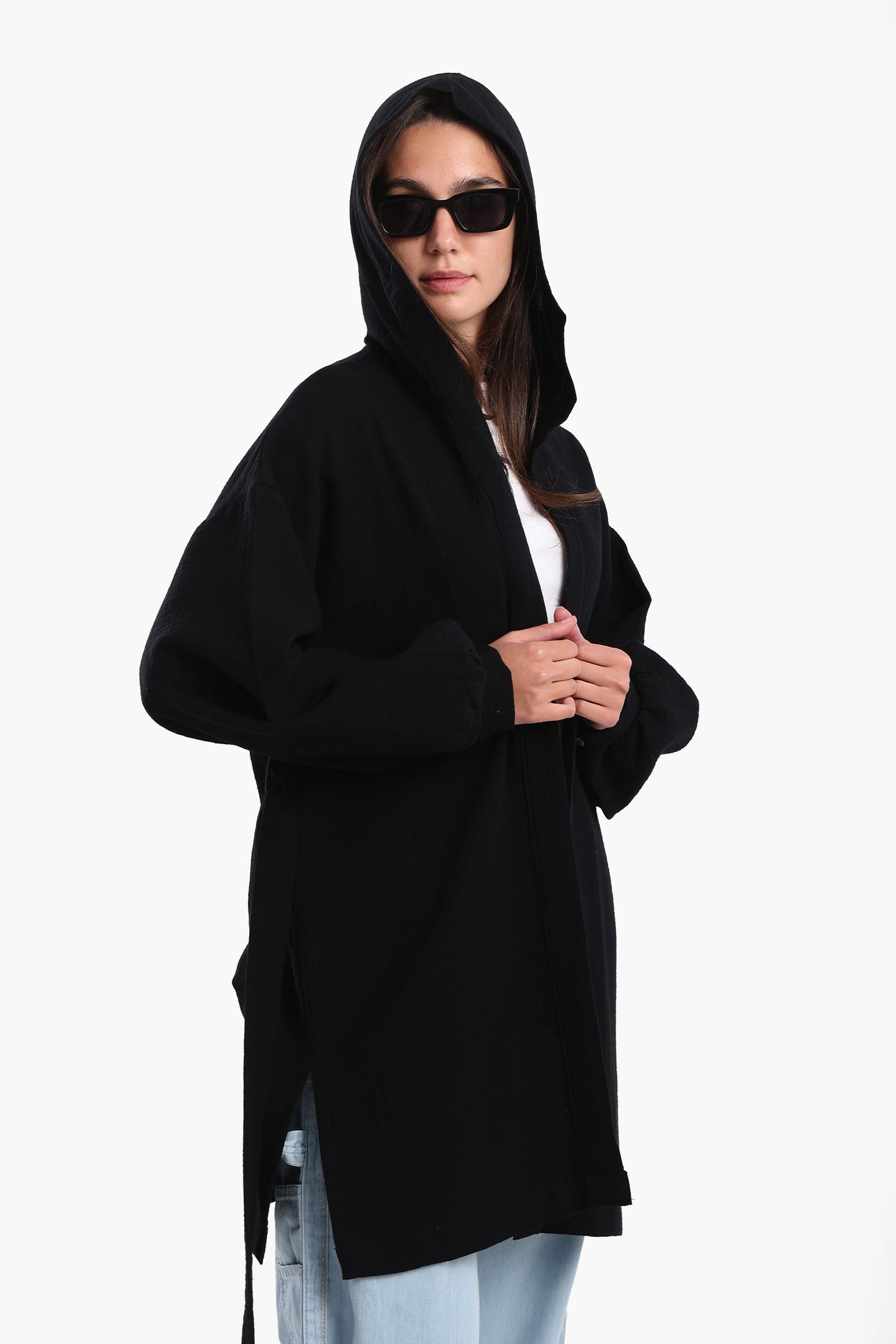 كارينا - سترة صيفية بغطاء للرأس