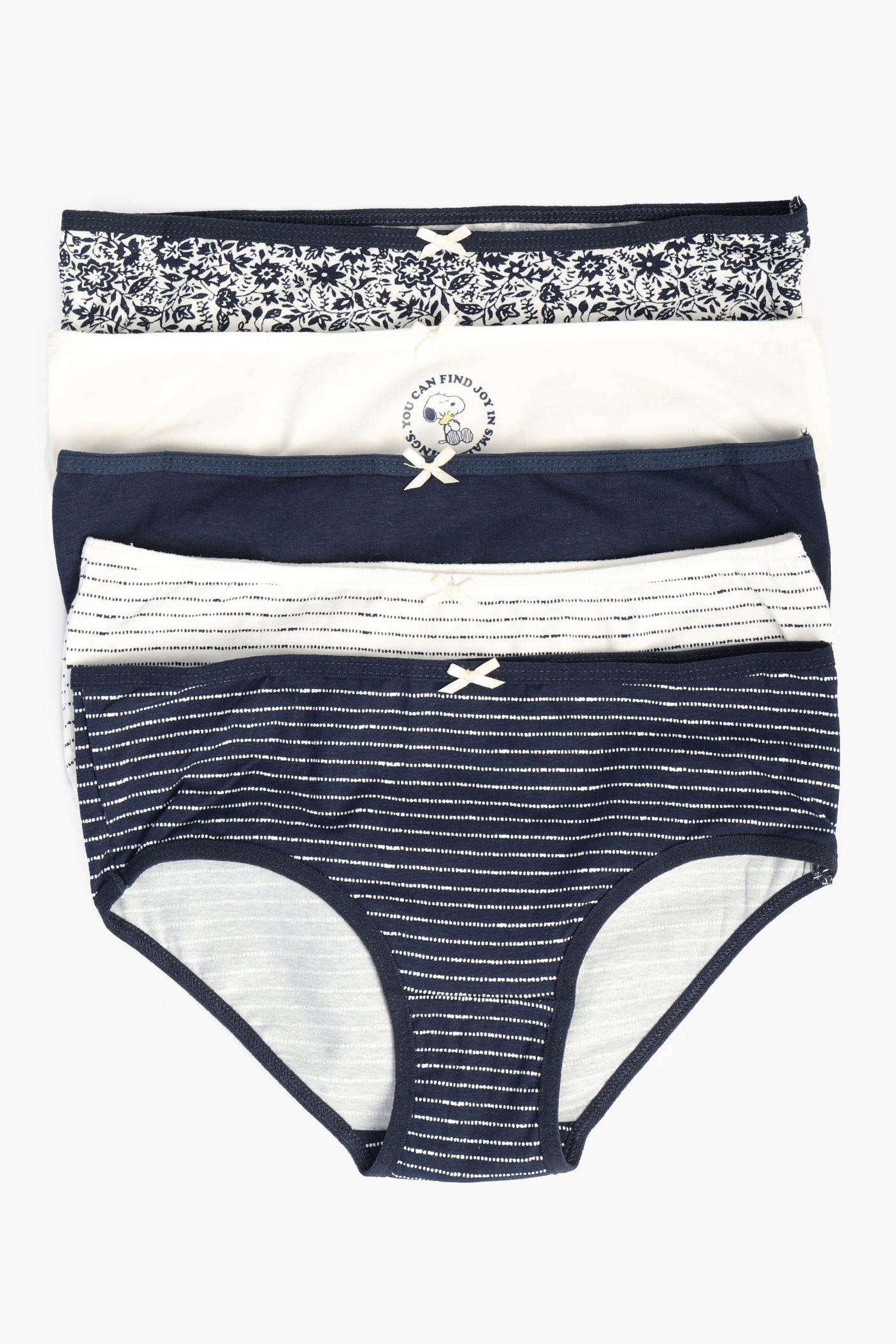 كارينا - مجموعة من 5 سراويل داخلية قصيرة ملونة