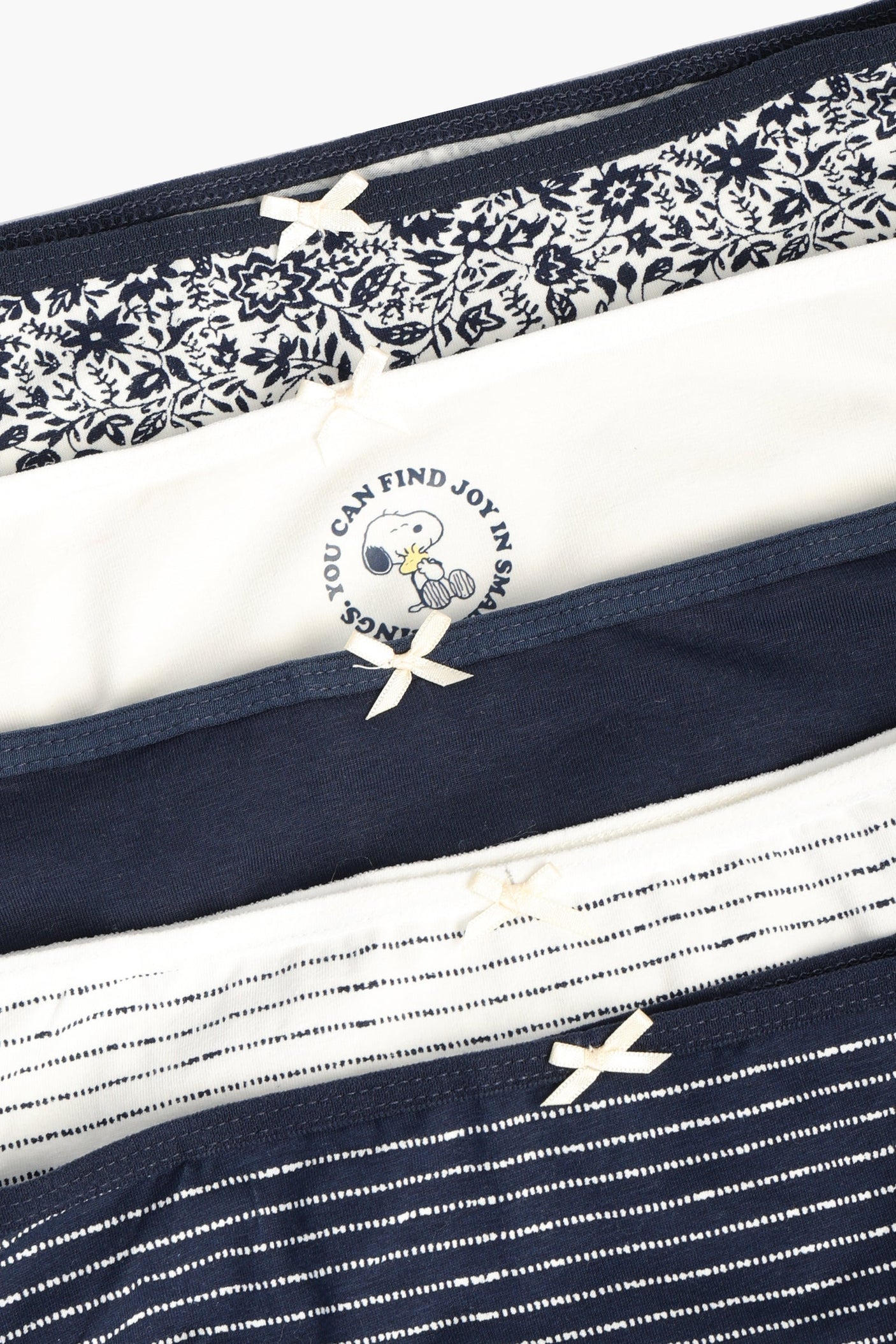 كارينا - مجموعة من 5 سراويل داخلية قصيرة ملونة