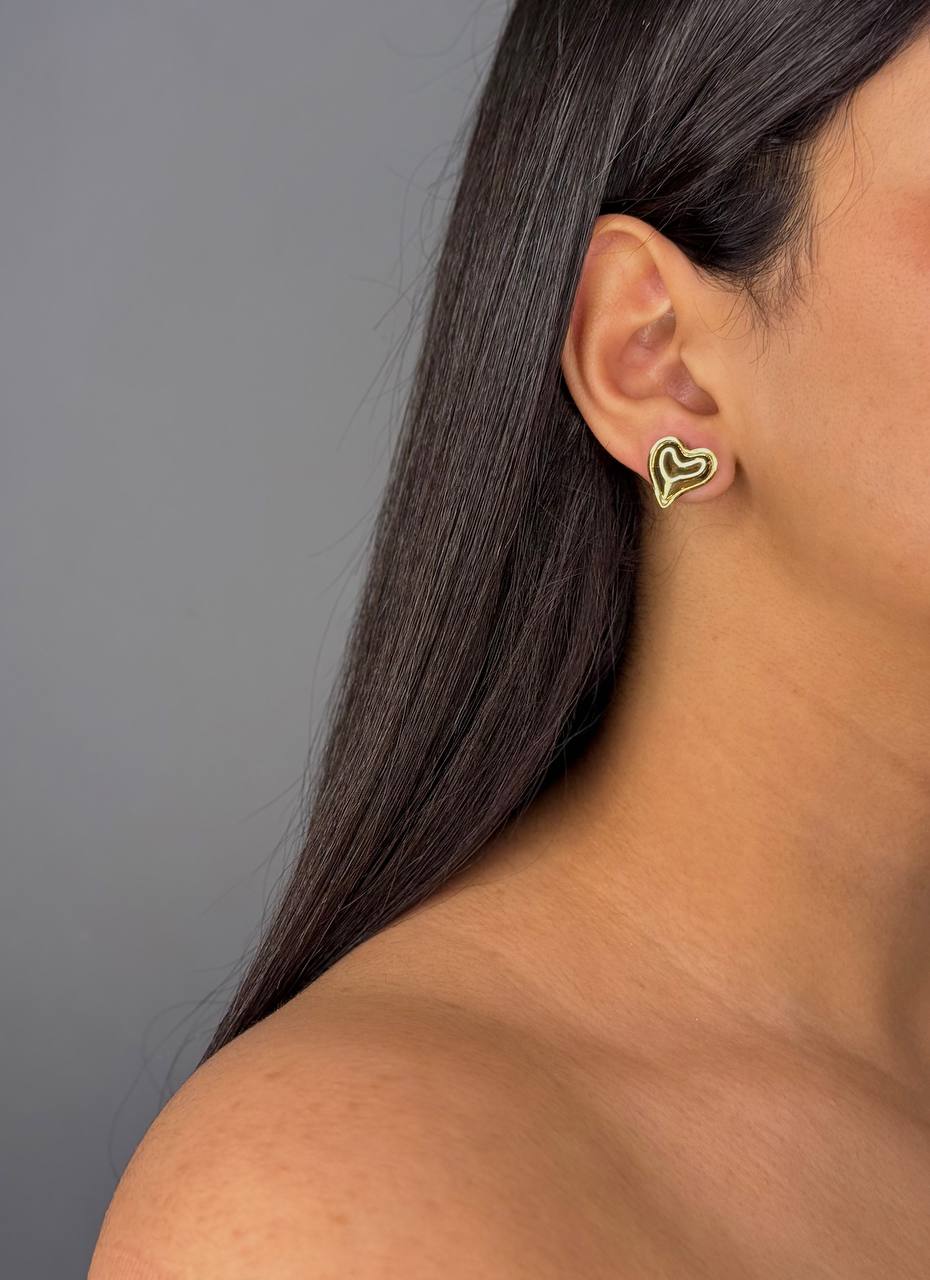 Heart-Shaped Earrings