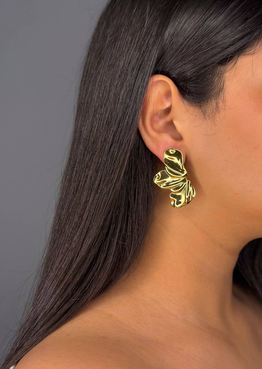 Gold Knot Earrings