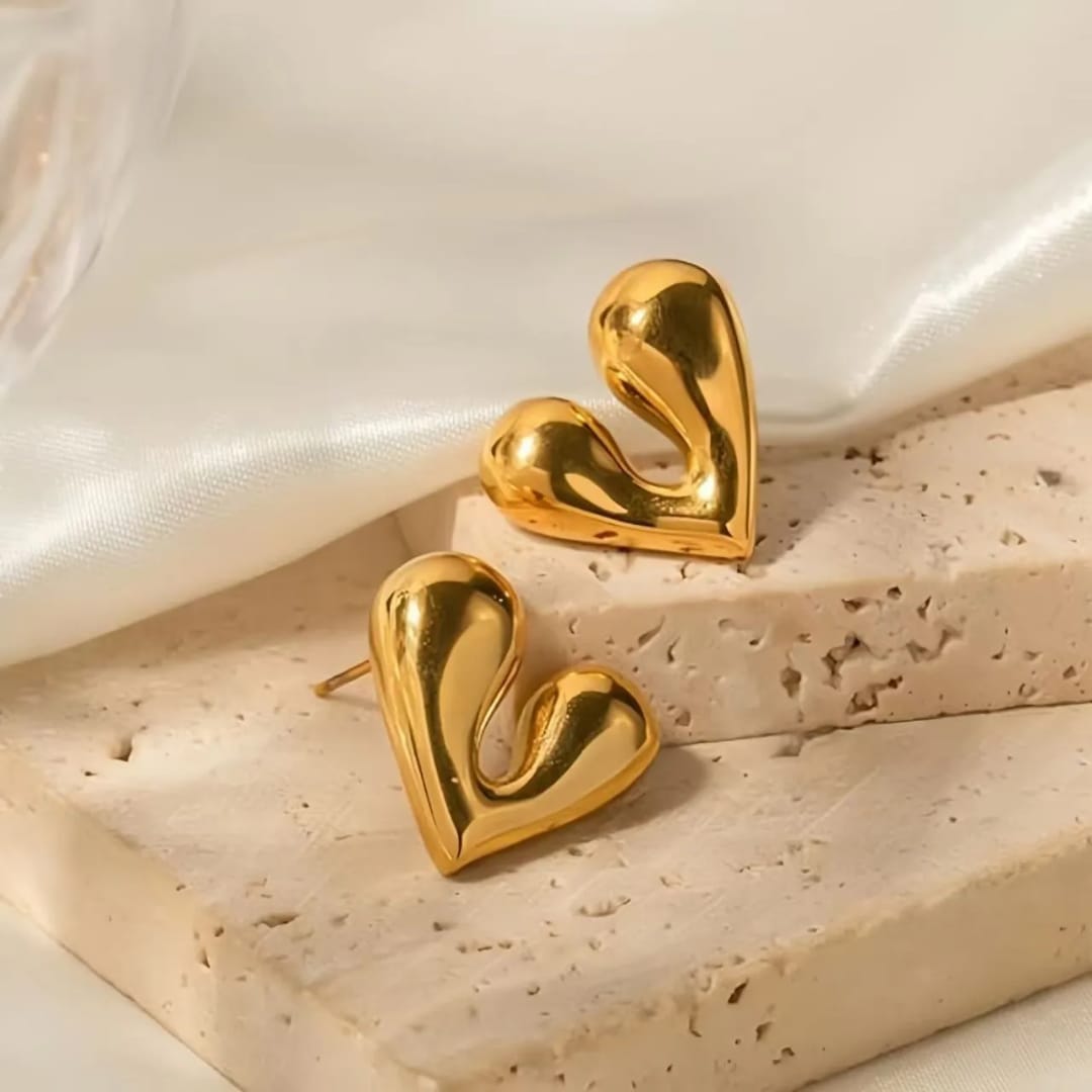 Heart-Shaped Earrings