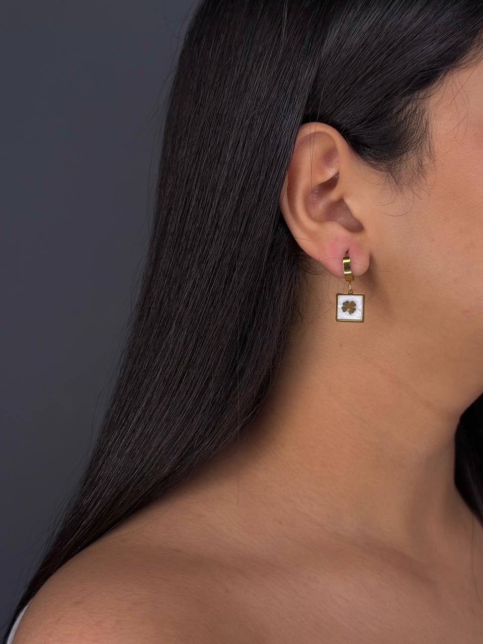 Clover Flower Design Earrings