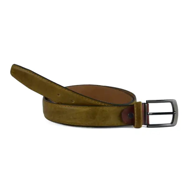 Leazus - Leather Semi formal belt -B-11 oily