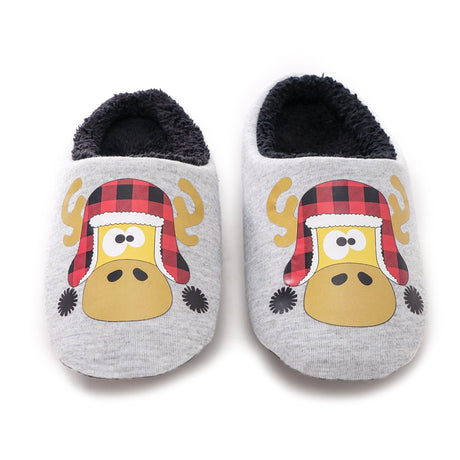 شبشب لكلوك شتوي فرو للبيت للنساء