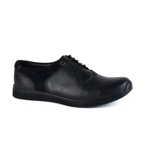 Leazus - leather Sneaker  - 6000 BLACK