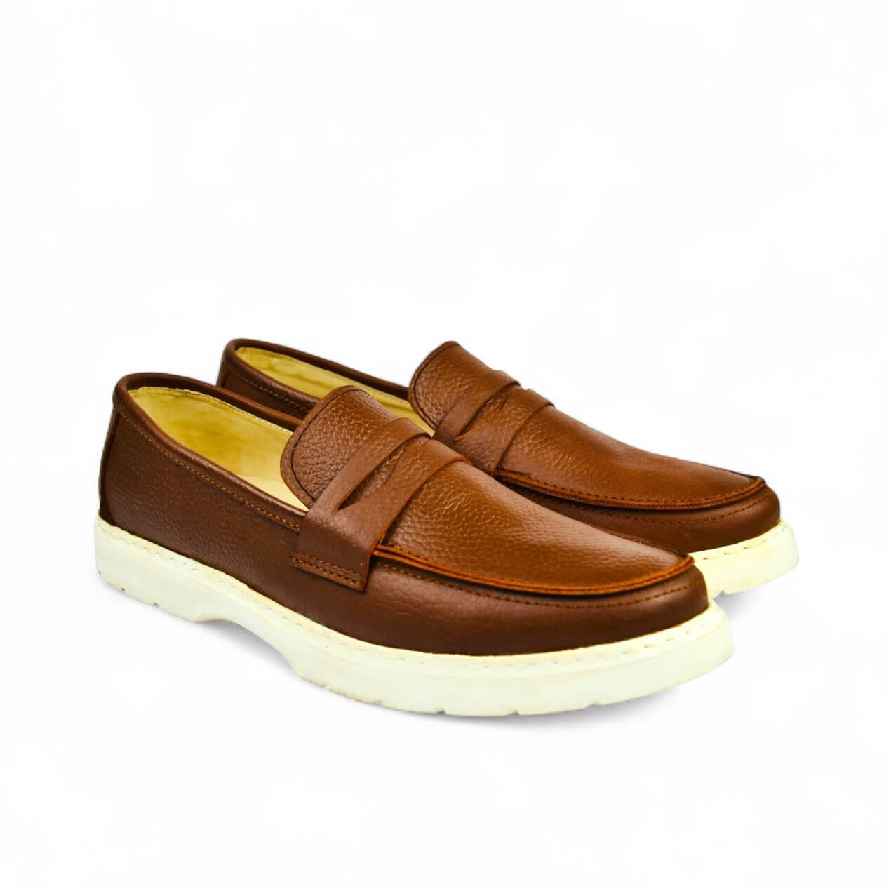 Leazus - Penny Loafer - Havana