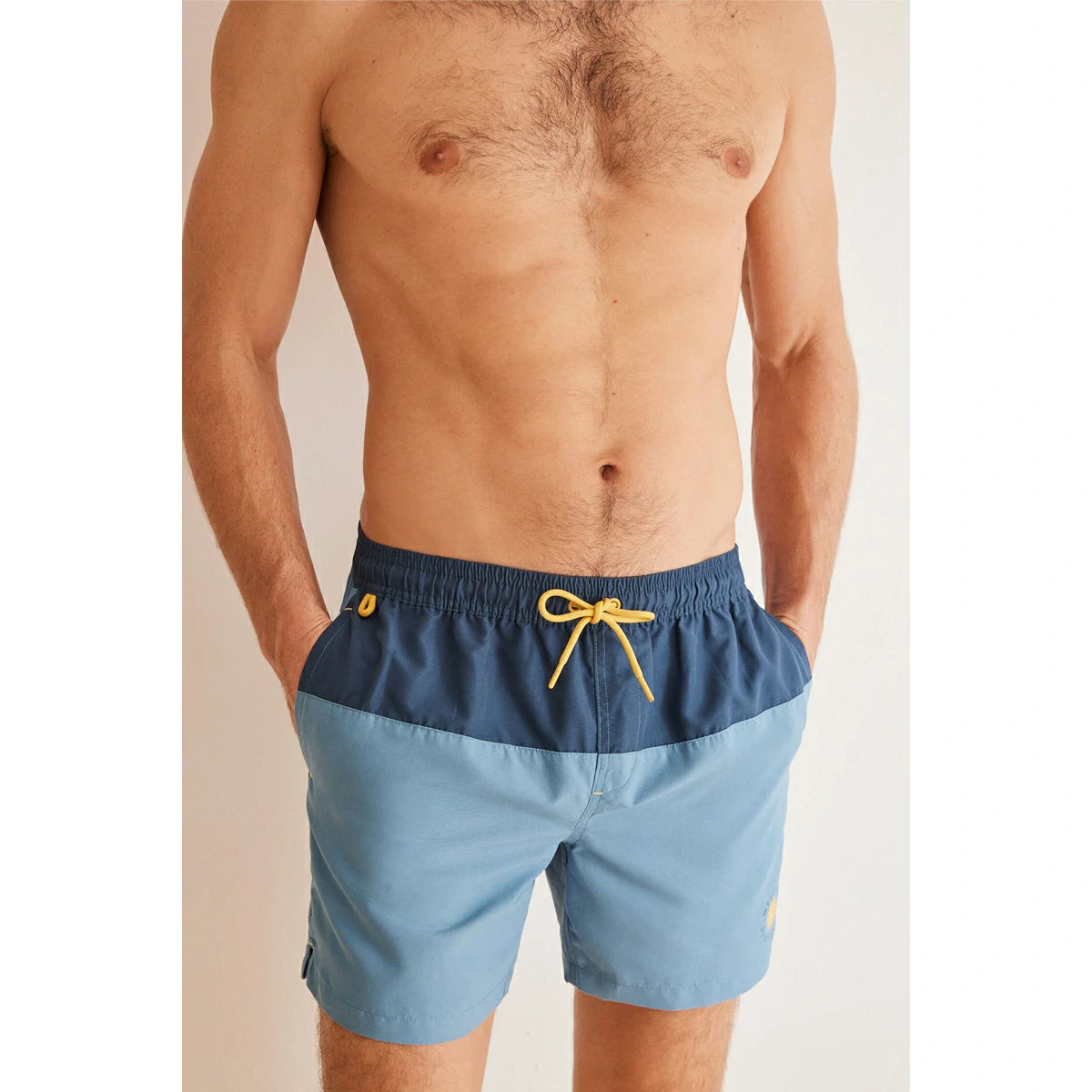 Women Secret - Men's color block swimsuit - Sold by FIG