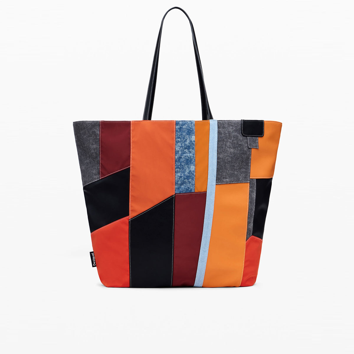 ديسيجوال - حقيبة آرتي باتش بمقابض كبيرة للنساء - بيعت من قبل اف اي جي