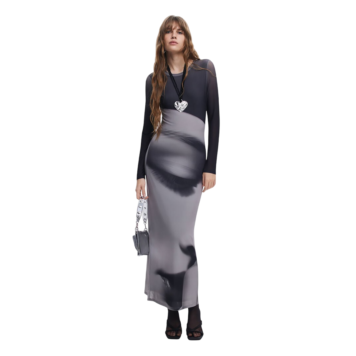 Desigual - Long Portrait Dress - Sold by FIG