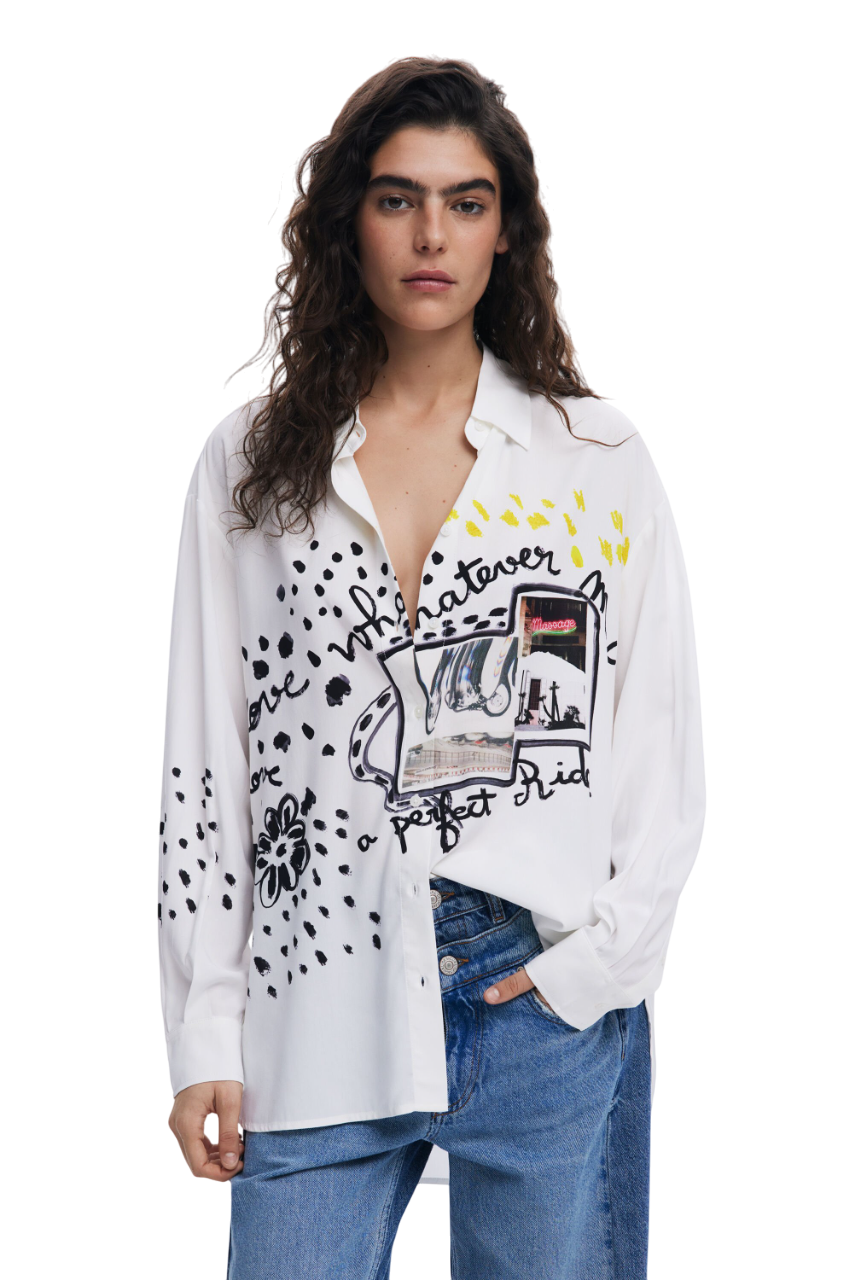 Desigual - Perséfone Shirt - sold by FIG