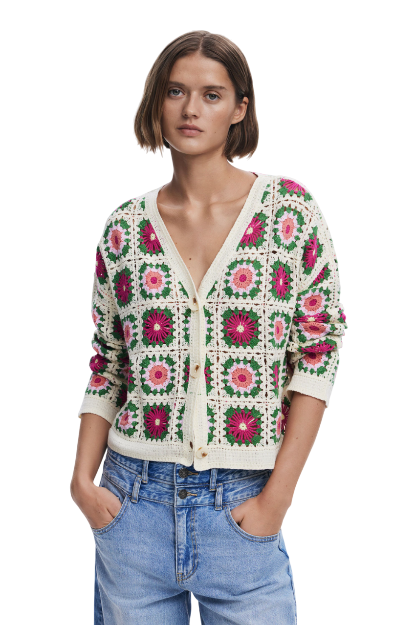 Desigual - Knit cardigan - sold by FIG