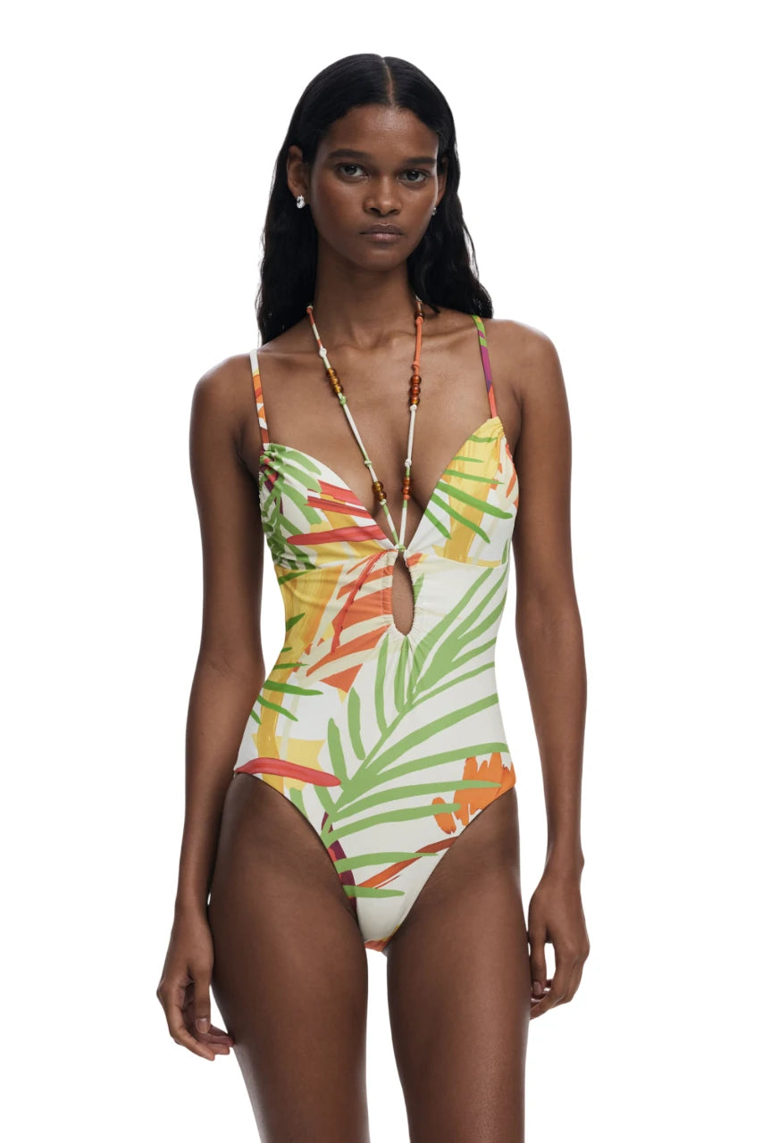 Desigual - Tropical swimsuit - sold by FIG