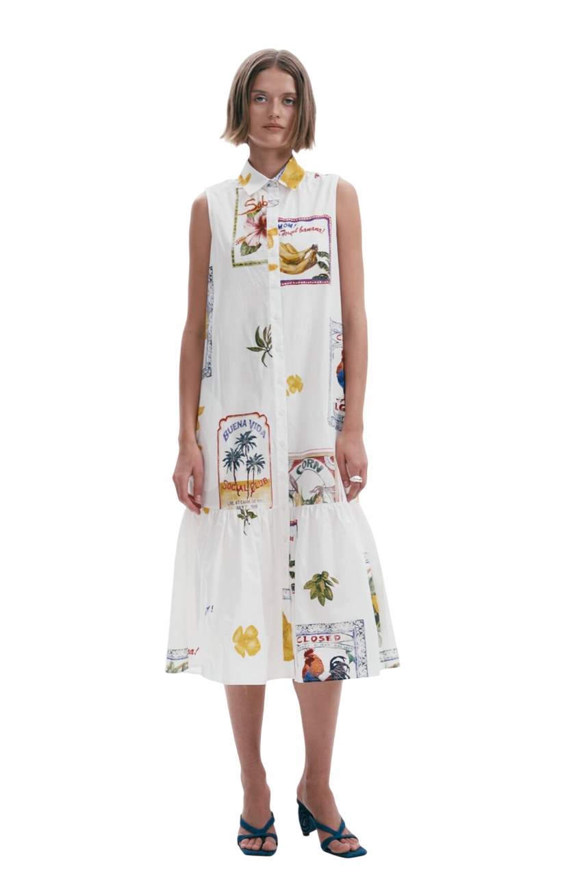 ديسيجوال -بطاقات بريدية لفستان القميص- بيعت من قبل اف اي جي