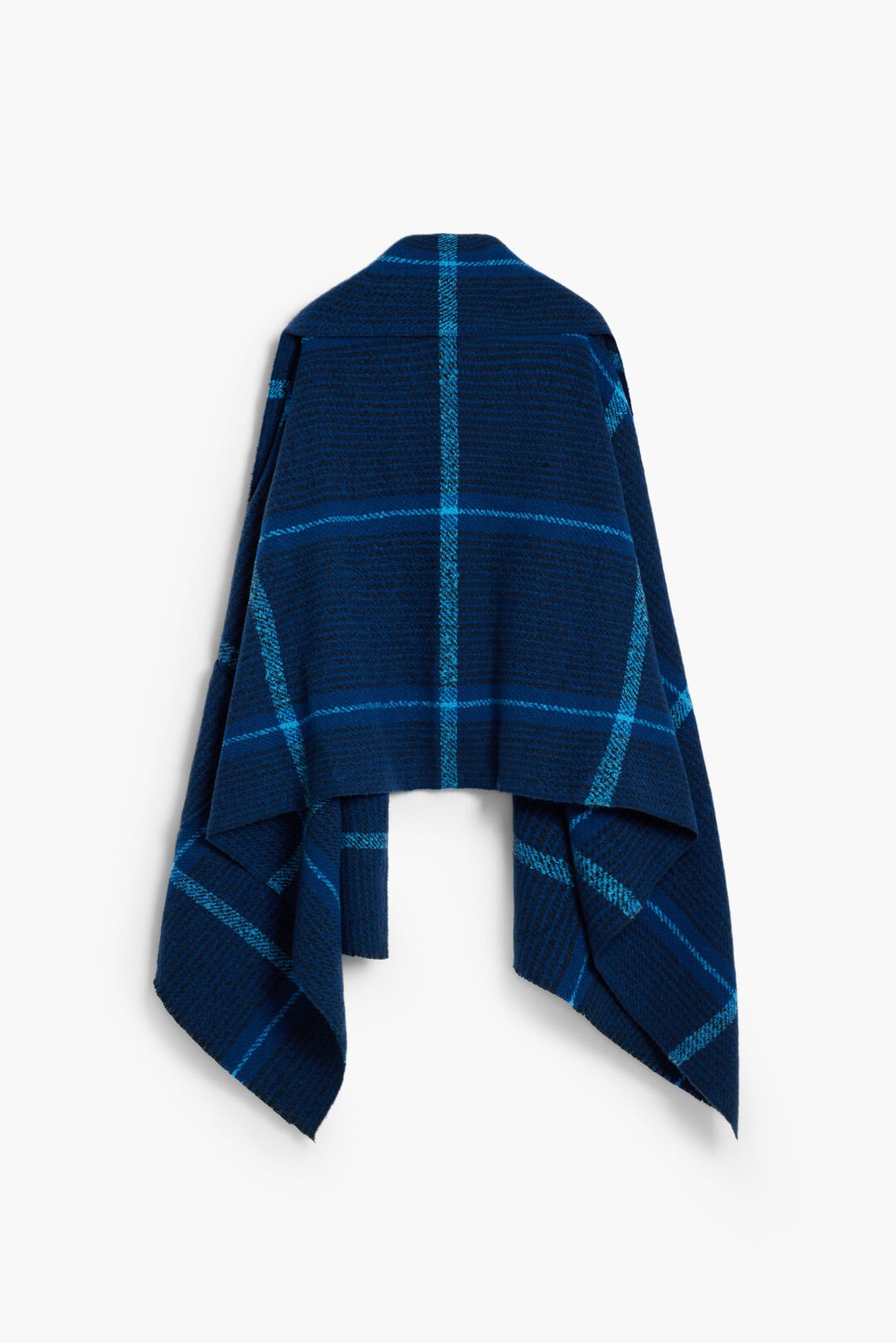 Desigual - Checkered cape scarf