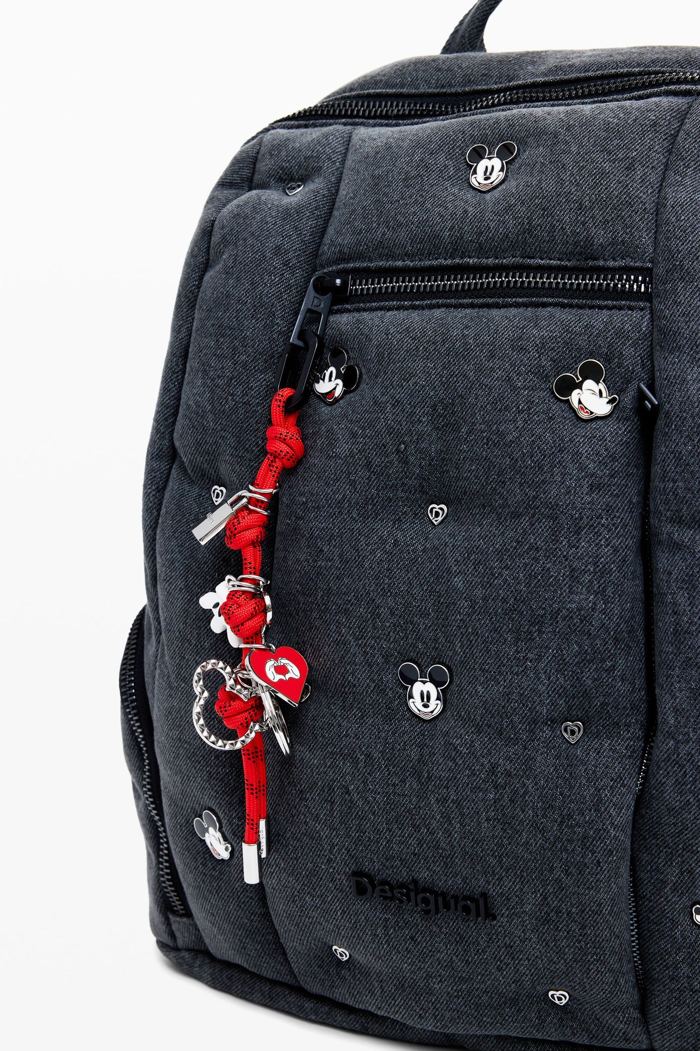 Desigual - Medium Mickey™ denim backpack