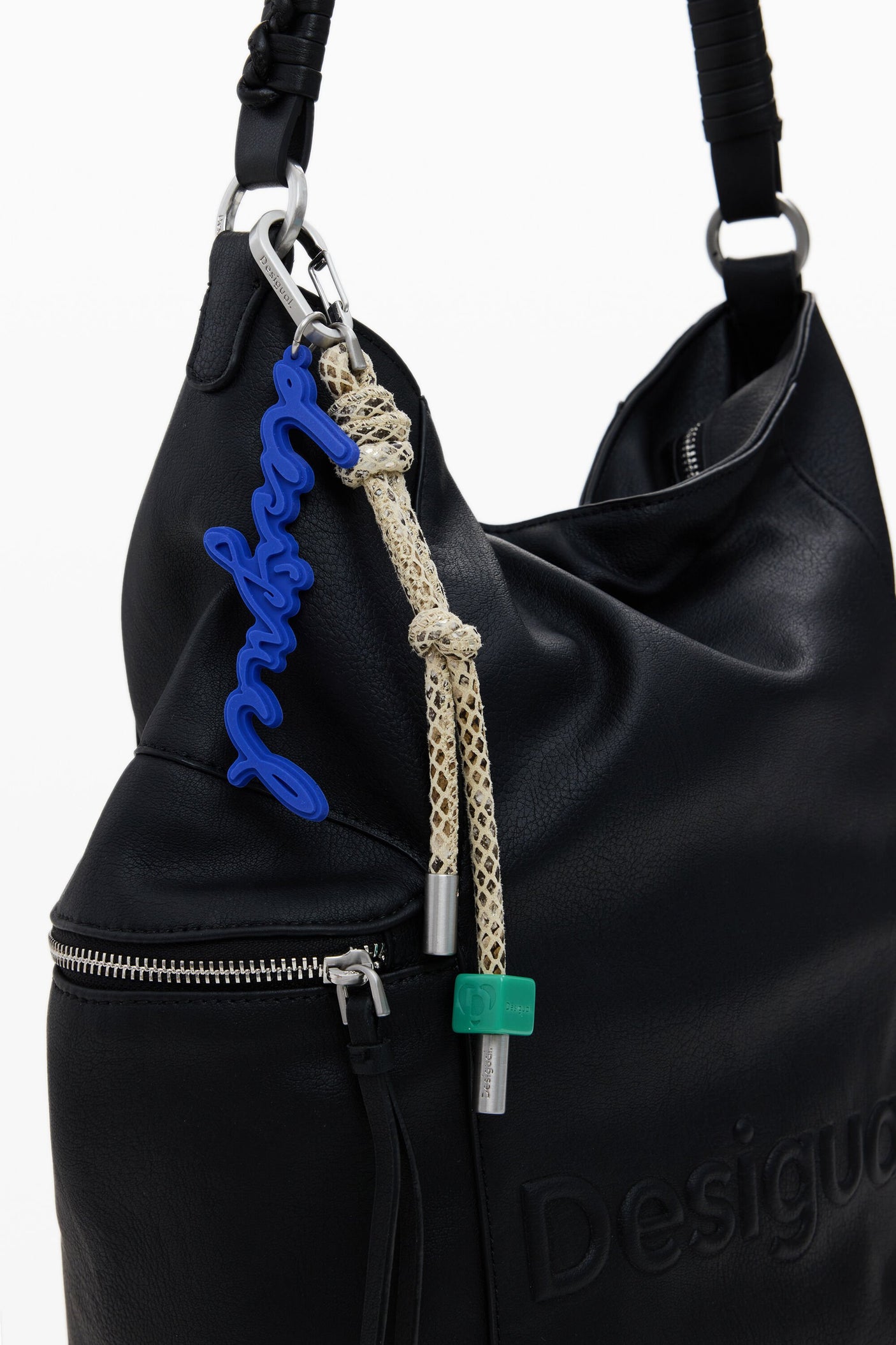 Desigual - Convertible backpack with large logo