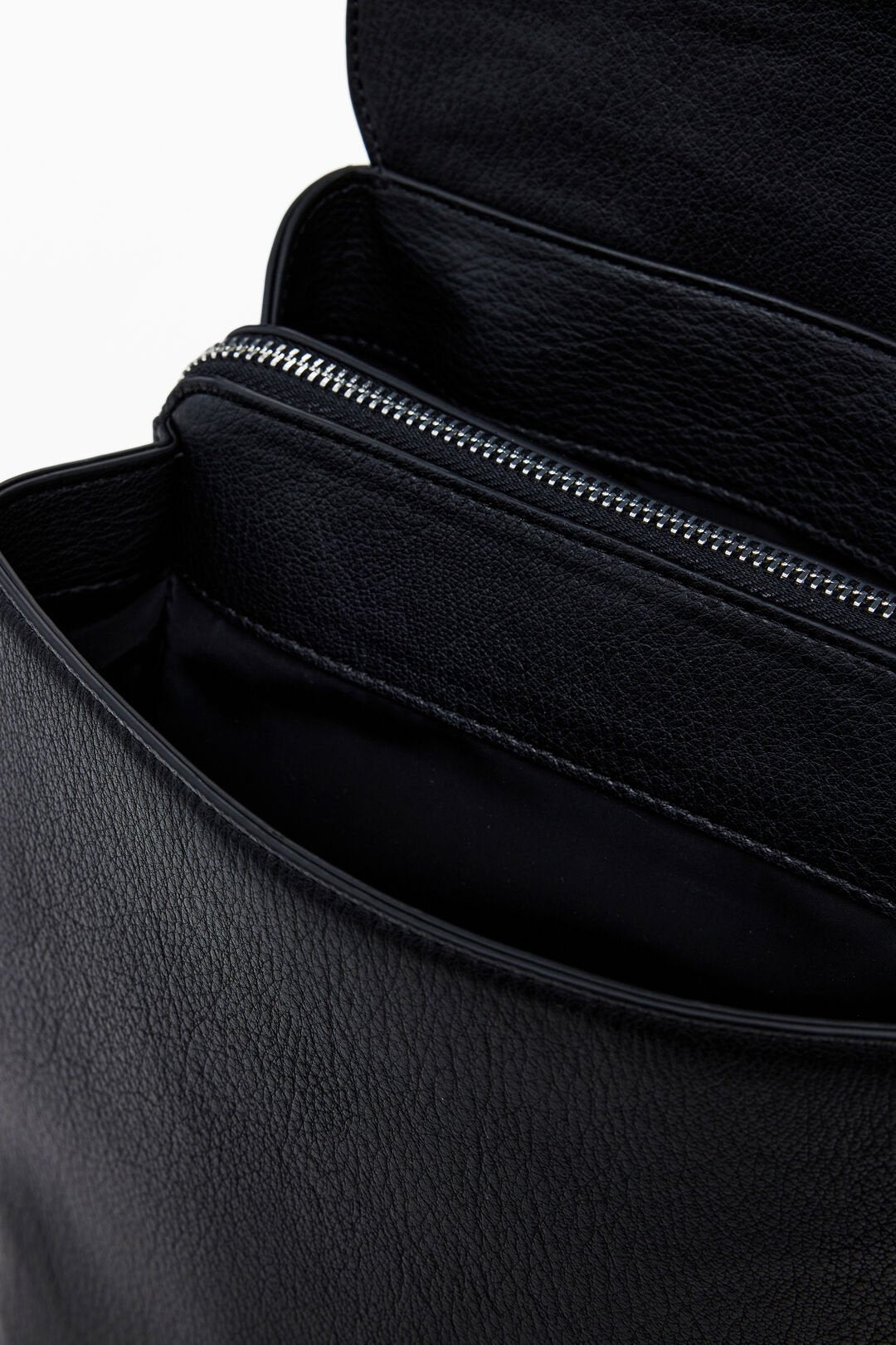 Desigual - Small embossed flap backpack