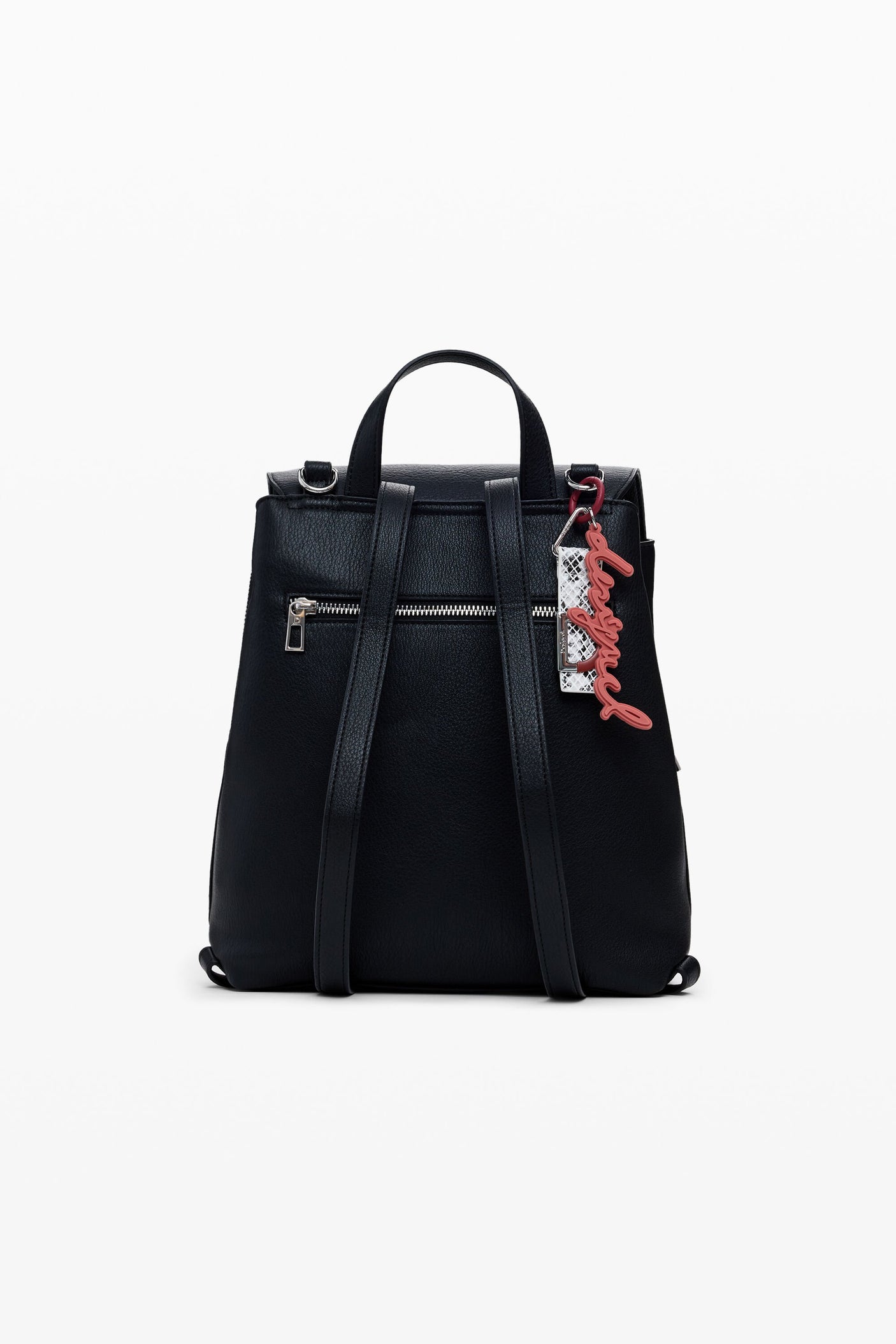 Desigual - Small embossed flap backpack