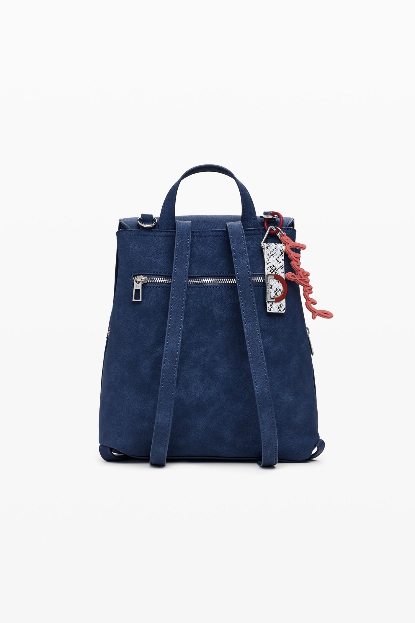 Desigual - Small embossed flap backpack