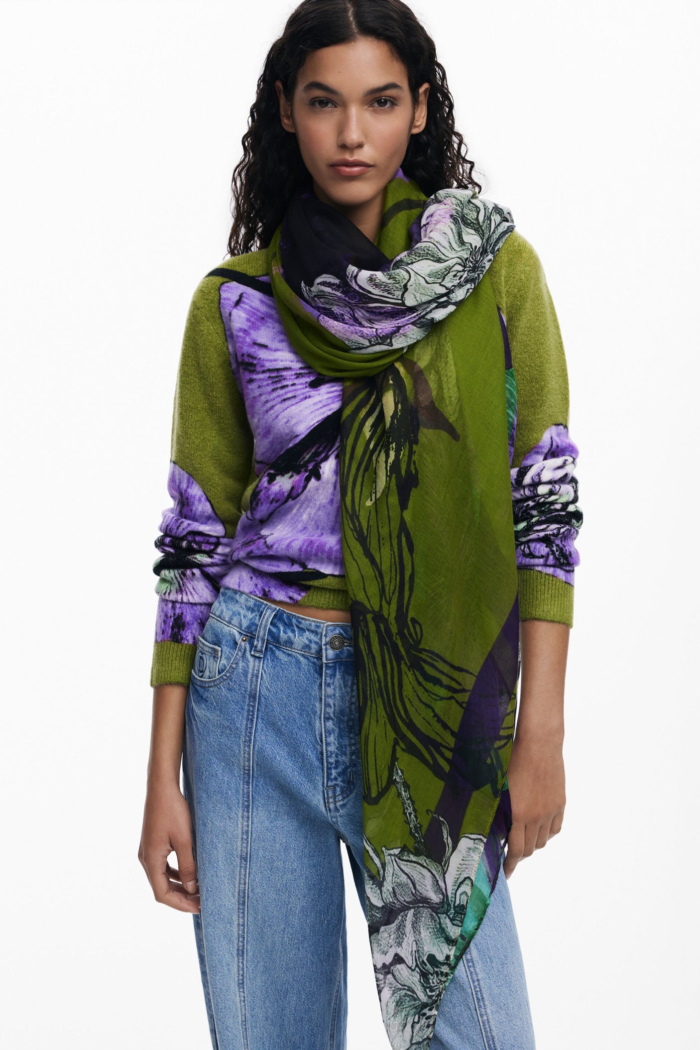 Desigual - Scarf designed by Mr. Christian Lacroix