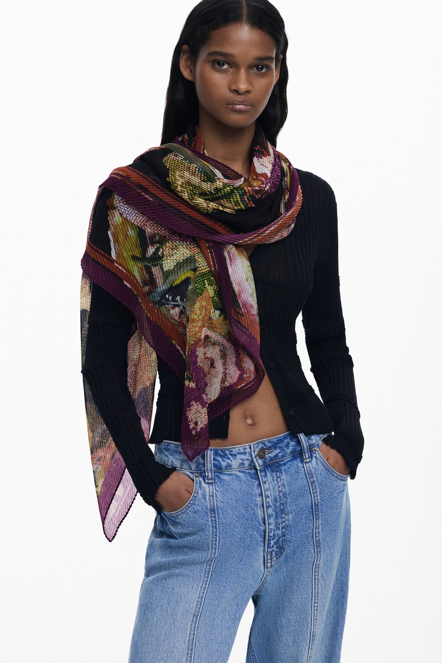 Desigual - Scarf designed by Mr. Christian Lacroix