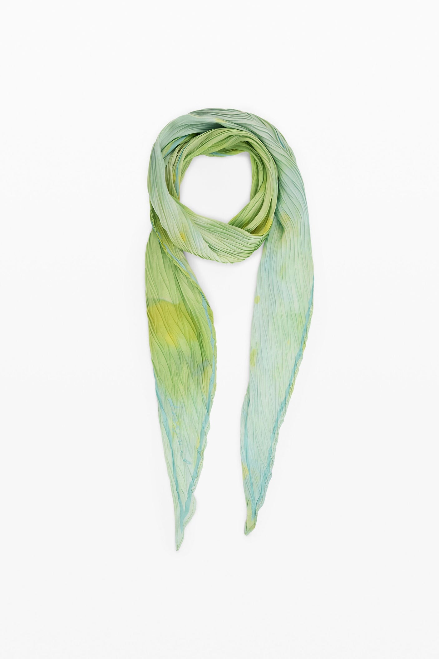 Desigual - Watercolor crumpled scarf