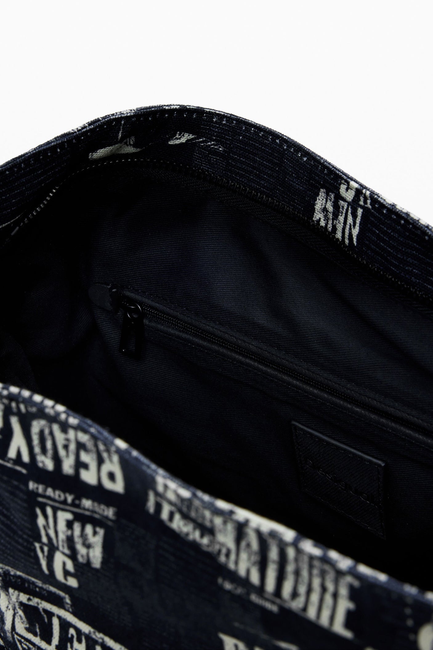 Desigual - Medium newspaper shoulder bag