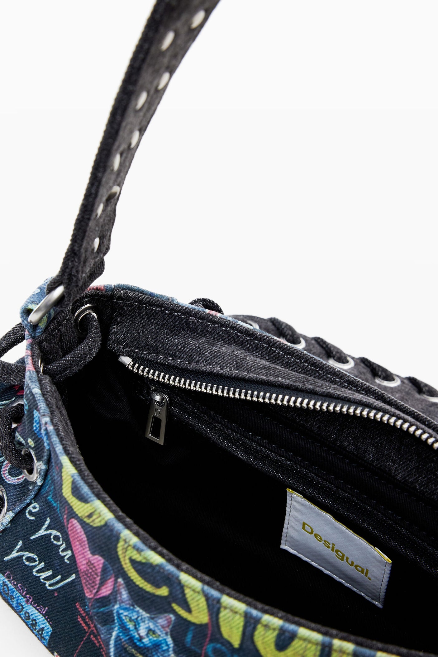 Desigual - Medium graffiti bag