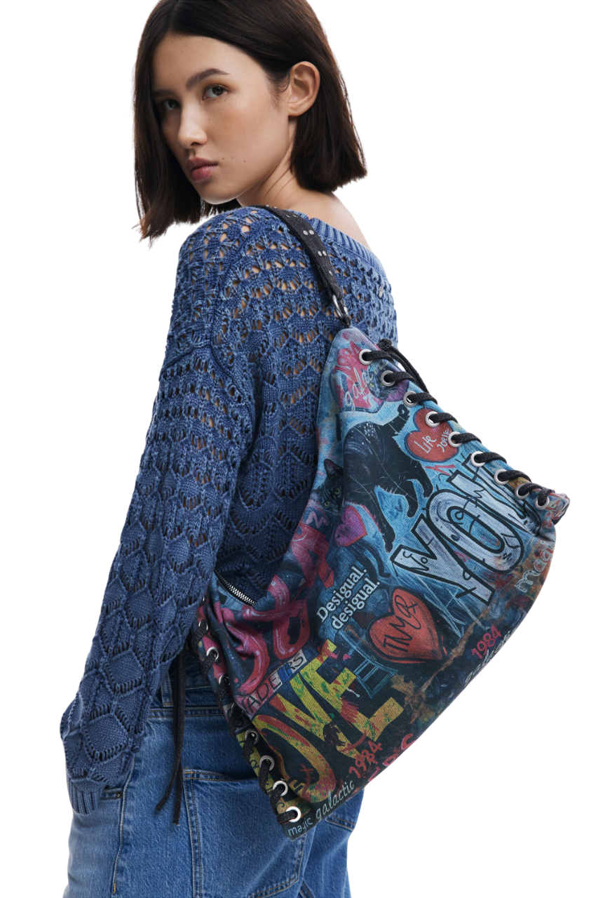 Desigual - Large graffiti bag