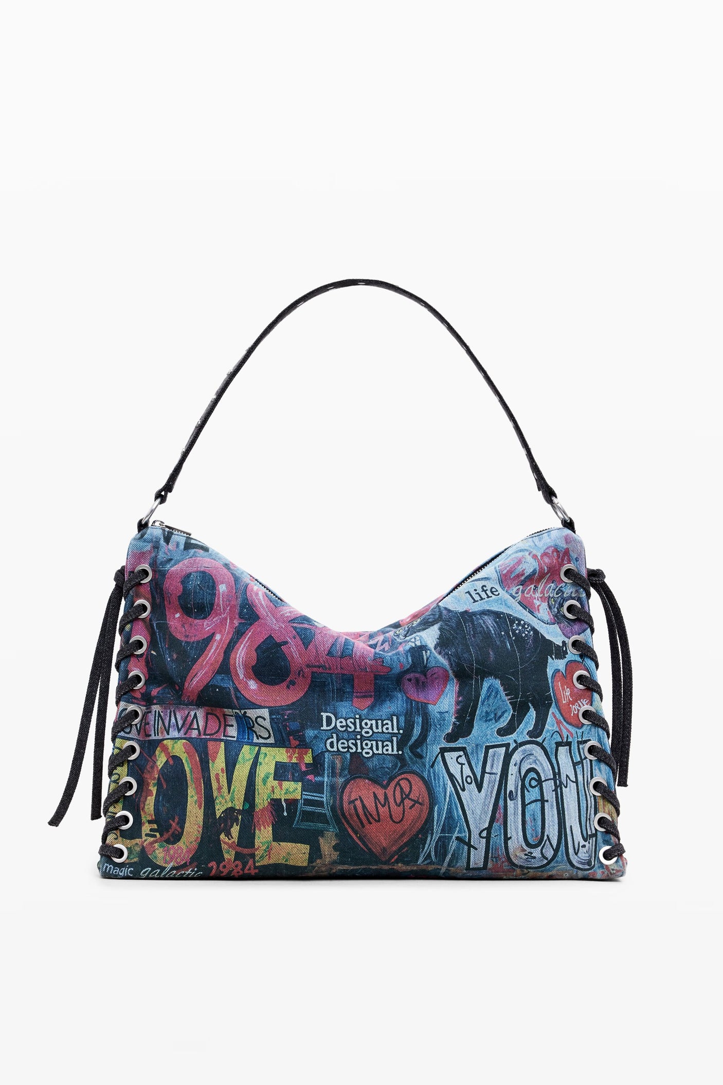 Desigual - Large graffiti bag