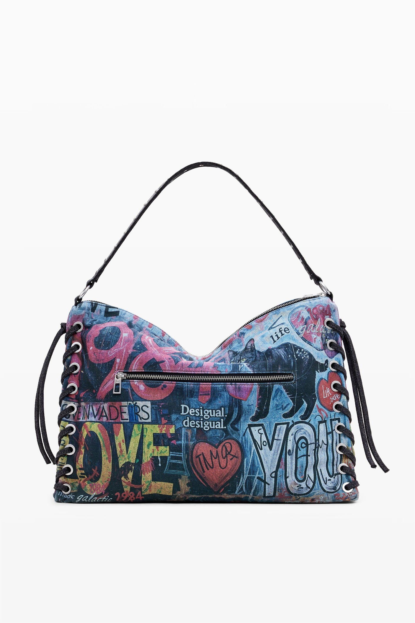 Desigual - Large graffiti bag
